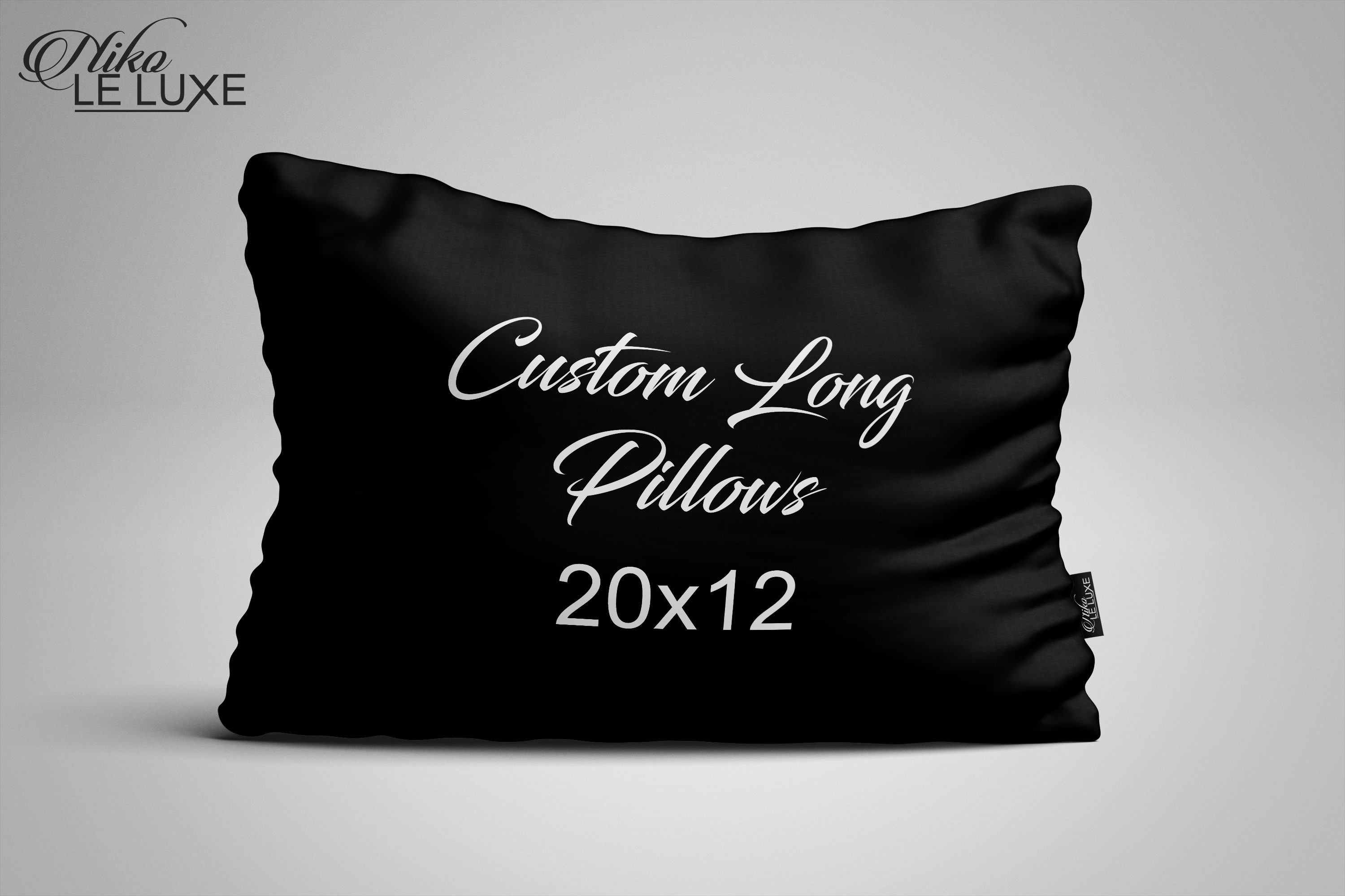Custom Long Pillow (20×12)