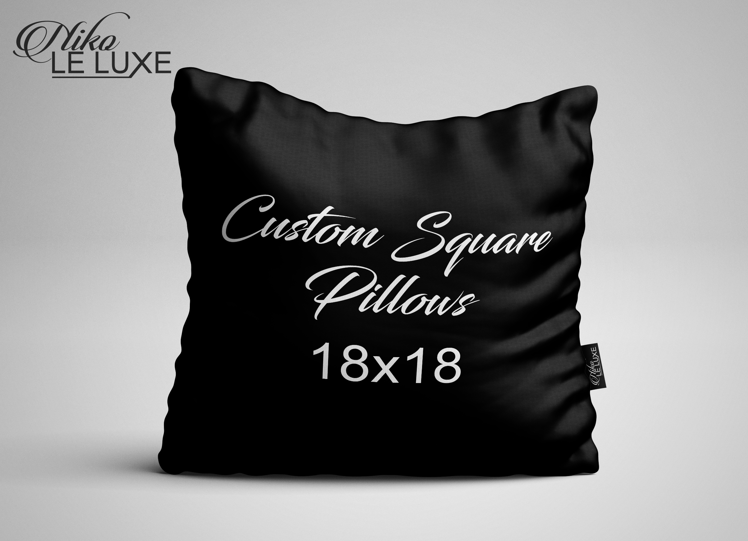Custom Square Pillow (18×18)